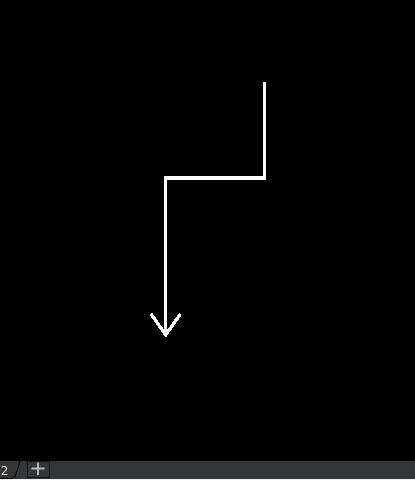 マルチ引出線を使ってクランクした矢印を作成したい - Graebert Japan FAQ
